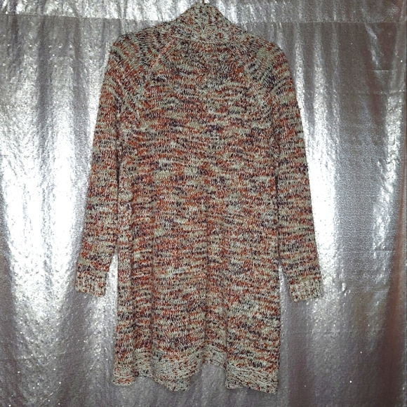 Coldwater Creek BNWT PL duster cardigan - Ivory Multi - Picture 2 of 9
